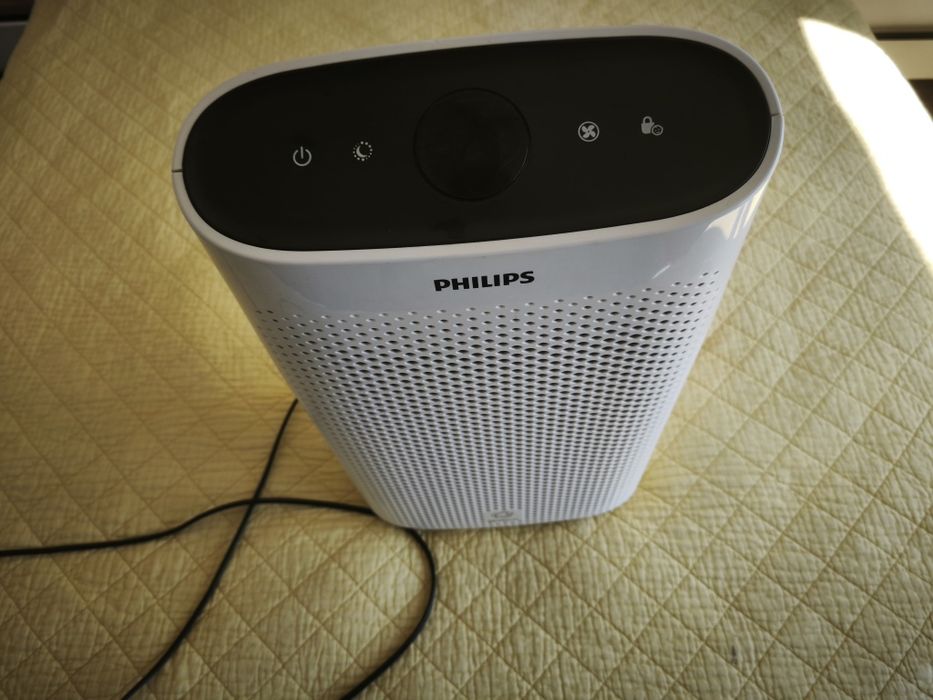 Purificator aer PHILIPS AC1214/10, 4 trepte viteza, Hepa, Wi-Fi, alb-n