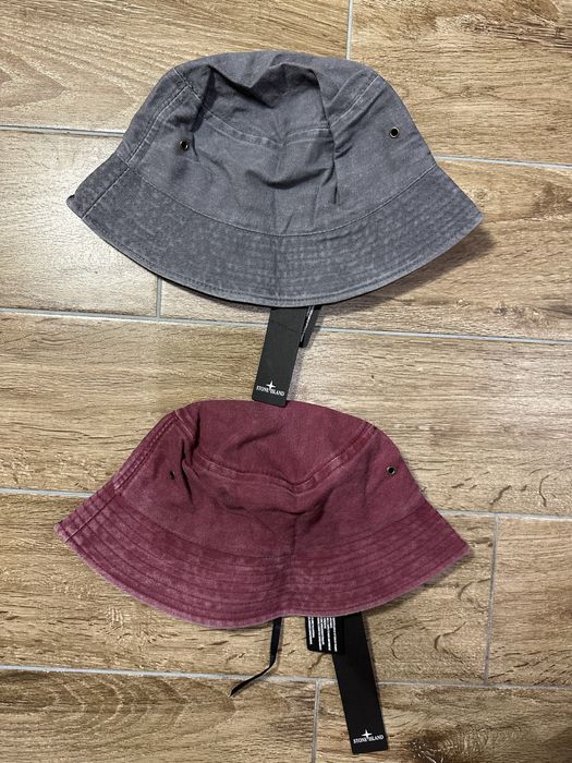 Stone Island bucket hat шапка идиотка