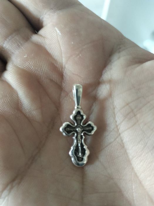 Крест подвеска христианская