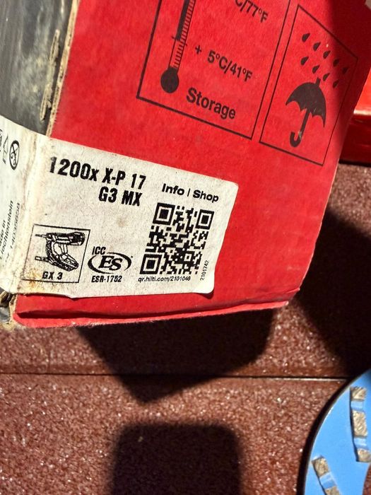 Hilti consumabile: carote ,cuie