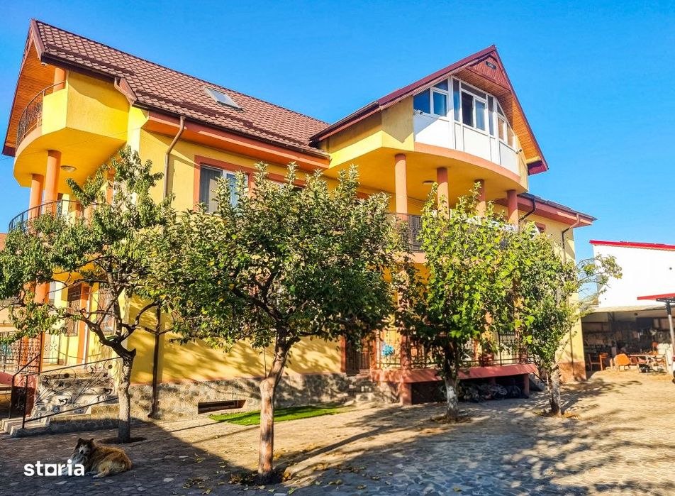 Casa 10 camere Andronache, S+P+1+M, potrivita pentru Clinica, Scoala,