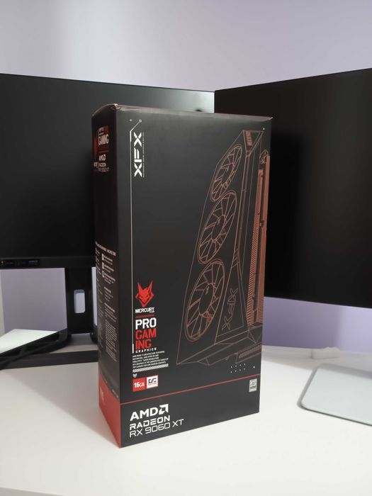 Placa Video XFX Mercury RX 9060XT 16GB 3x Fans