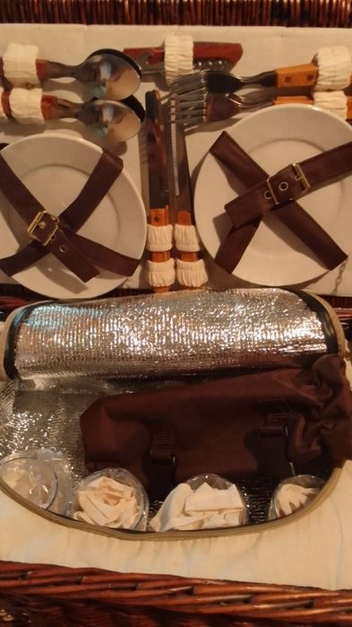 Хладилна кошница за пикник за 4 човека