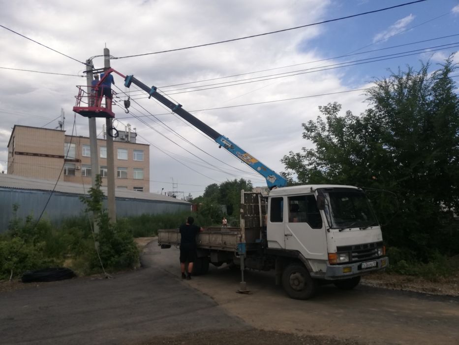 Услуги манипулятора и автовышки