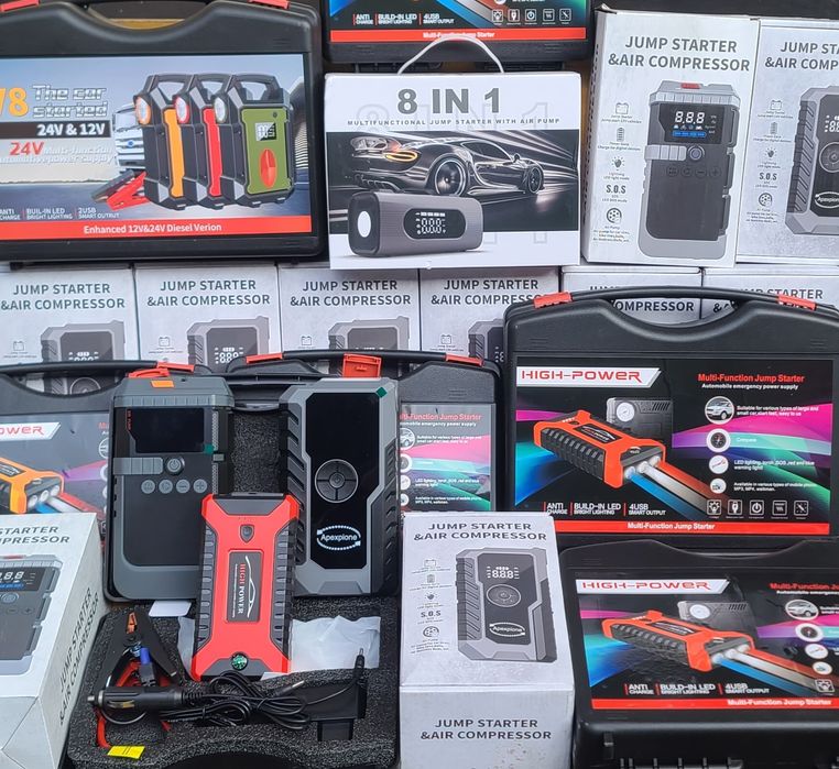 PowerBank, Jump Starter, Повербанк, Pover, Пускавой стартер, Бустер