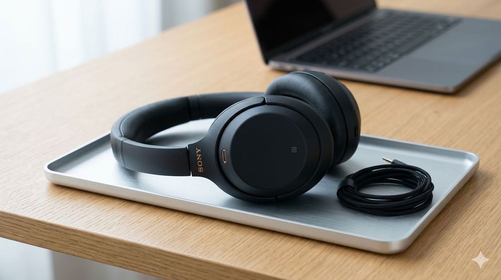 Накладные наушники Sony WH-1000XM4