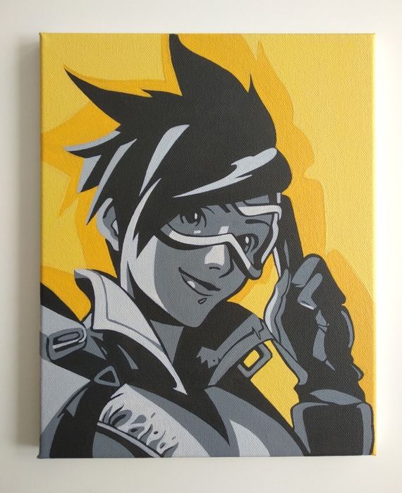 Картина на Tracer от Overwatch