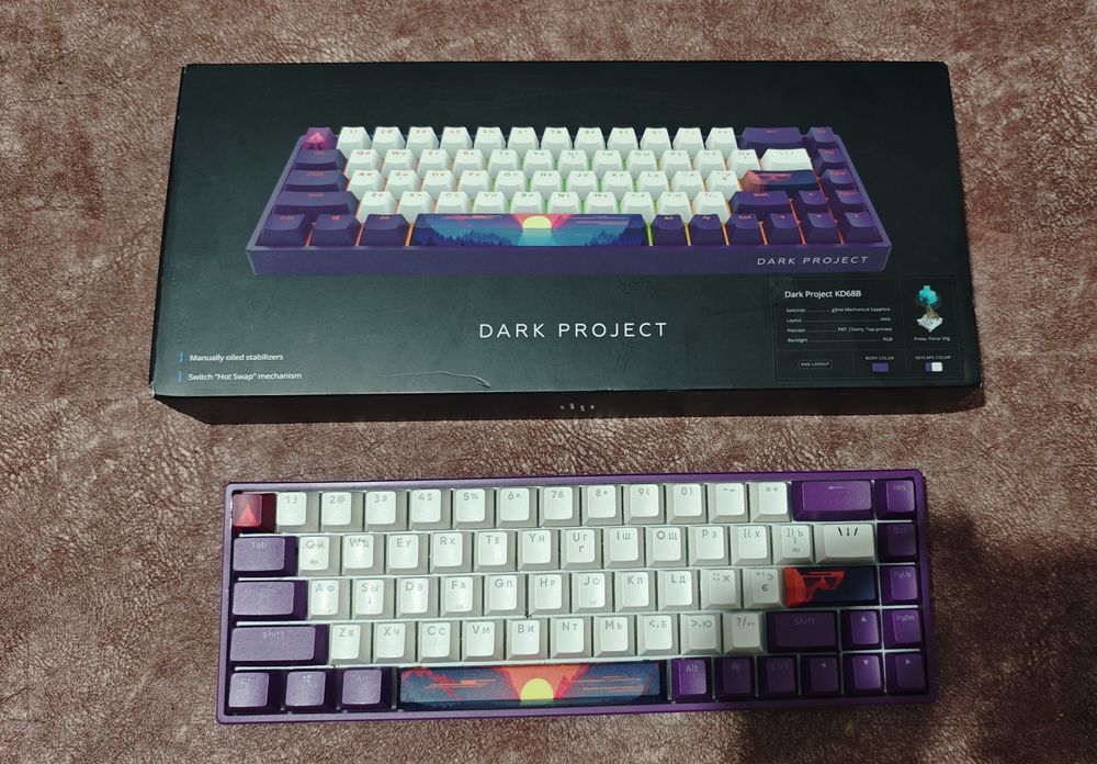 Клавиатура Dark Project KD68B