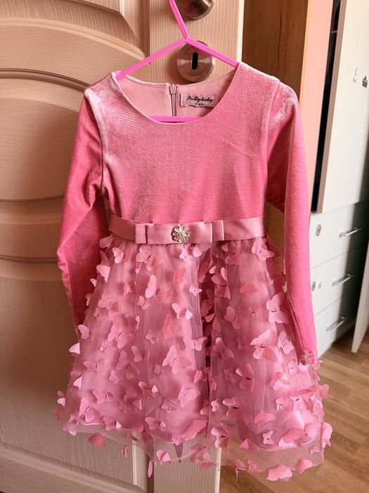 Кадифена 3D рокля