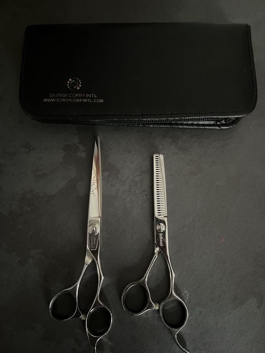 Set foarfeci olivia garden silkcut 6.5 plus kiepe schol