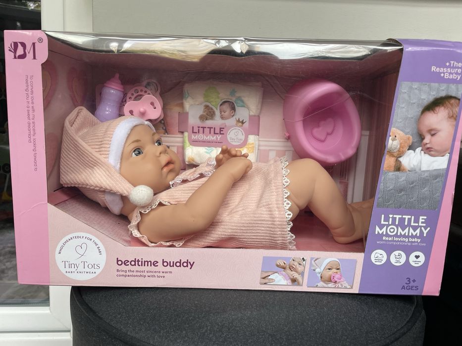Реалистична кукла -бебе с аксесоари Little Mommy