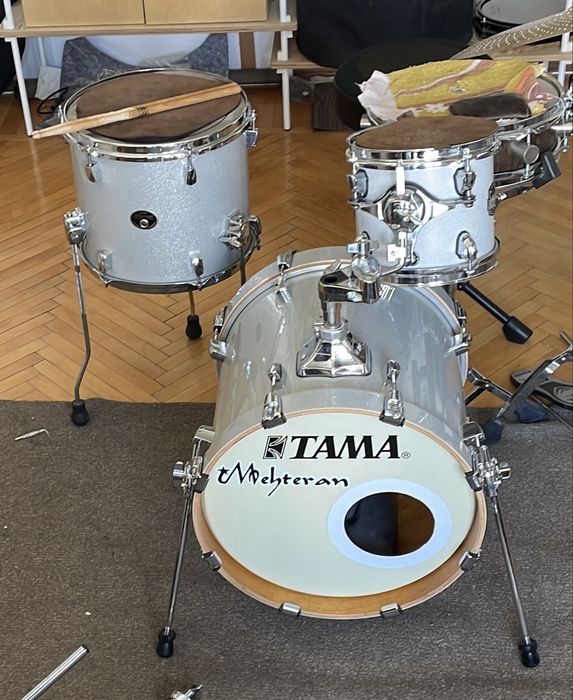 Shell Set Tobe Tama Silverstar Birch Jazz kit 8” 13” 16”