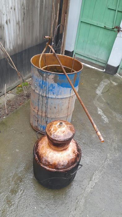 Cazan de cupru pt țuică 60 L