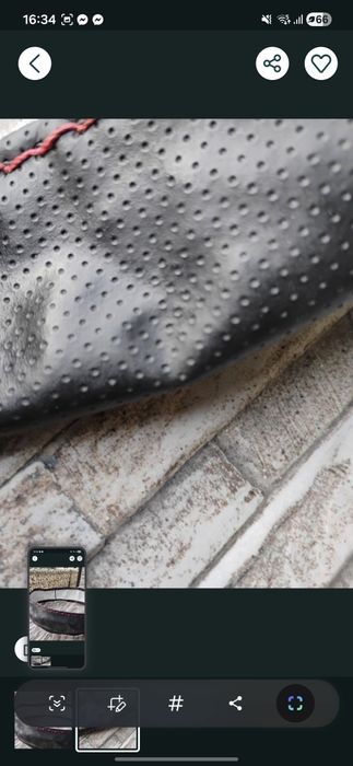 Husa din piele naturala, pentru volan.