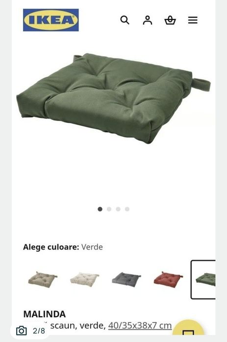 Perna Ikea pentru scaun cu prindere cu velcro