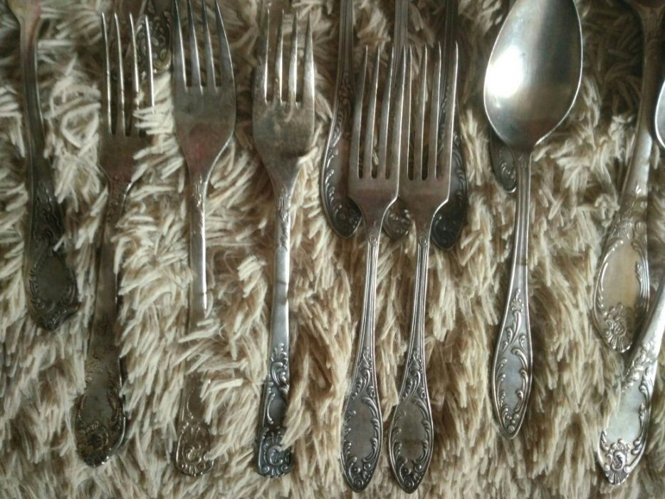 Мельхиоровые приборы СССР.