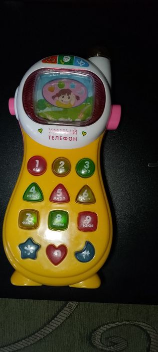 Умный телефон развивающая игрушка.