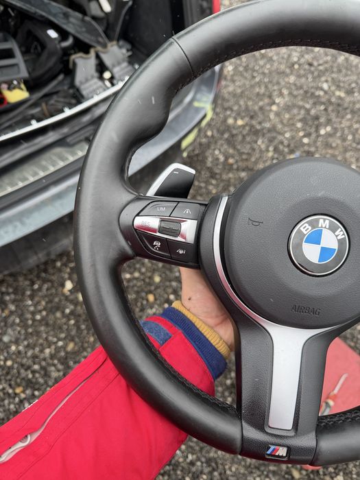 Volan M pachet padele distornic vibratii traffic jam BMW F10 F11 F01