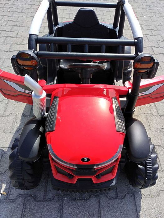 TEXAS акумулаторен трактор HARVEST червен