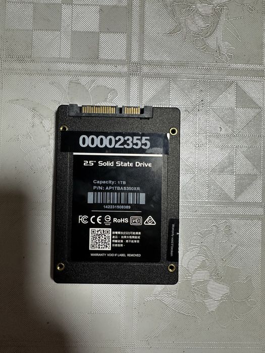 Apacer SSD 1000Gb Тердотельный наконилель