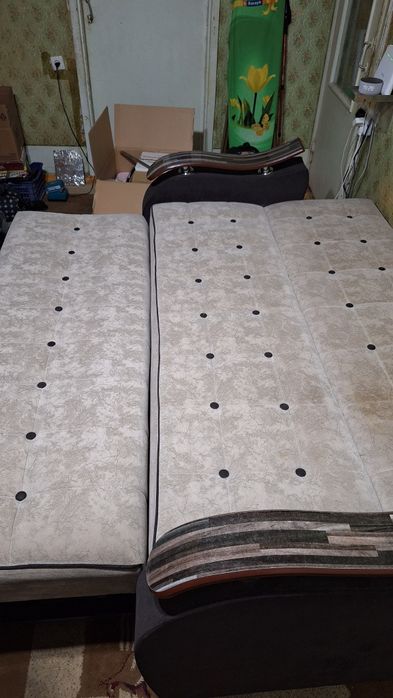 Диван 2 кресла  среднее состояние