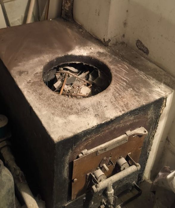 Продам железную печь