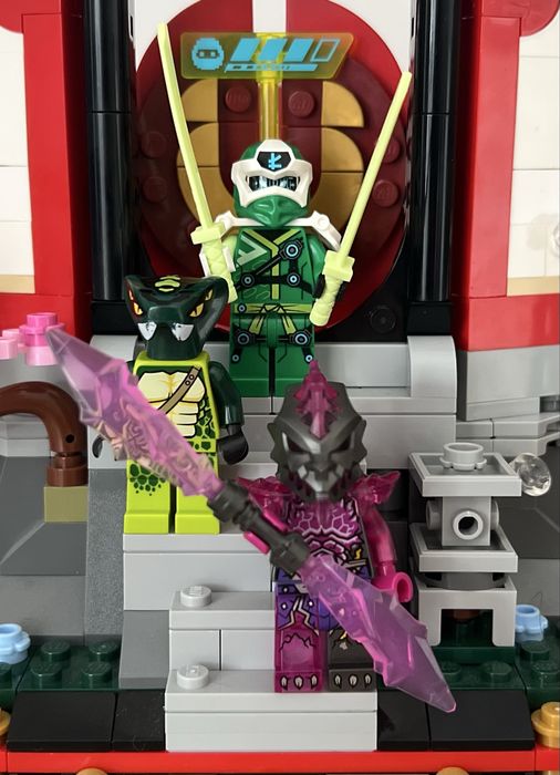 Lot 3 figurine lego ninjago