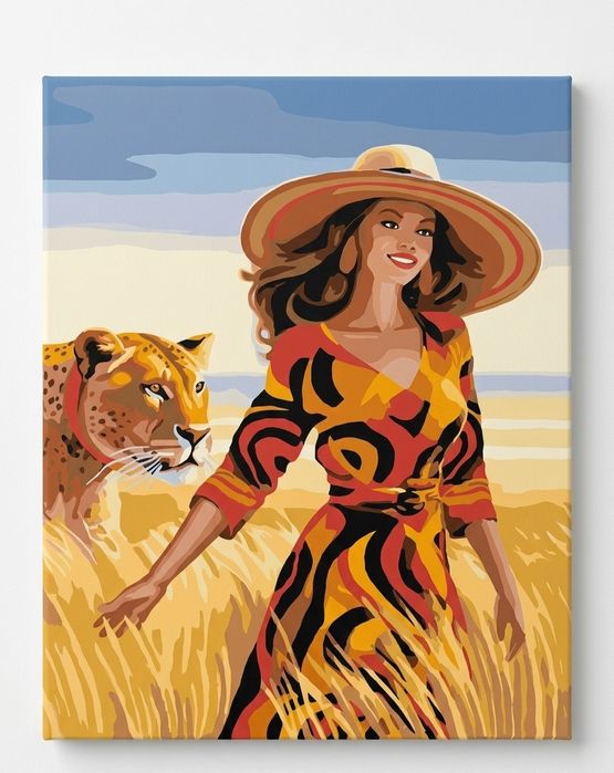 Tablouri  pictat in acril.