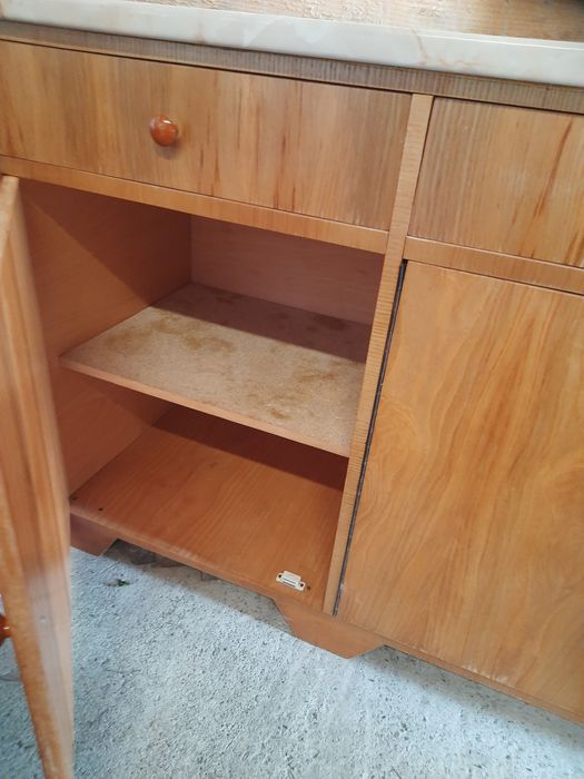 corp bucatarie din pal si furnir