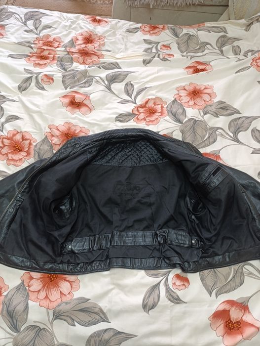 Кожаная куртка мужская