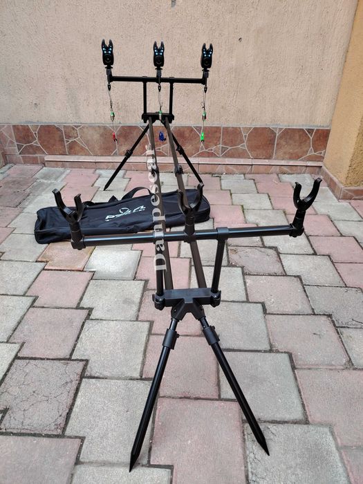 Rod pod (Duo Pod) PRO FL157 full echipat cu 3 avertizori si 3 swingere mkm2