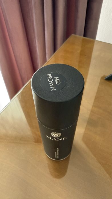 MANE Hair Thickening Spray & Root Concealer 200 ml – Mid Brown
