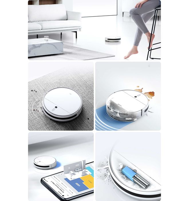 Xiaomi Робот-пылесос Mijia Robot Vacuum-Mop 2