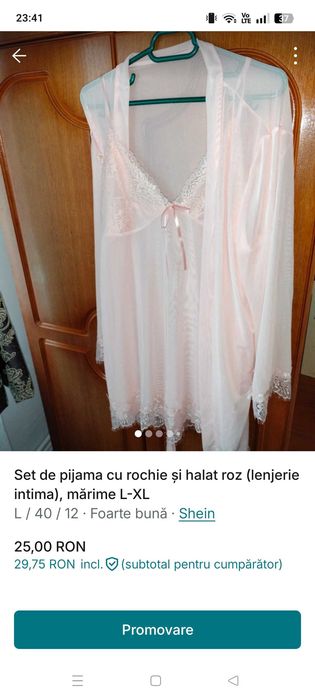 Pijama dama mărime L