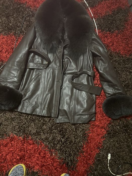 Jacheta din piele naturala