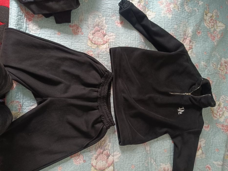 Двоика худи с полу замком