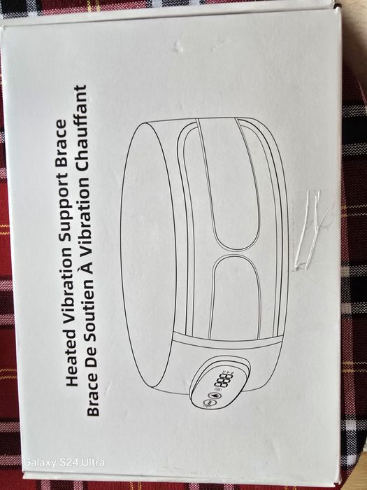 Нагряващ масажен колан, инфрачервен