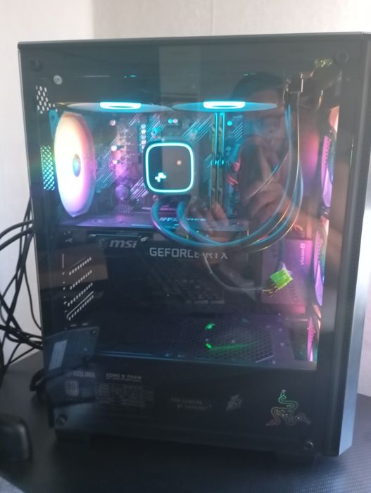 Геймърски Компютър -GeForece 3060-12GB, Ram 32GB, Ryzen 7-16 ядра, SSD