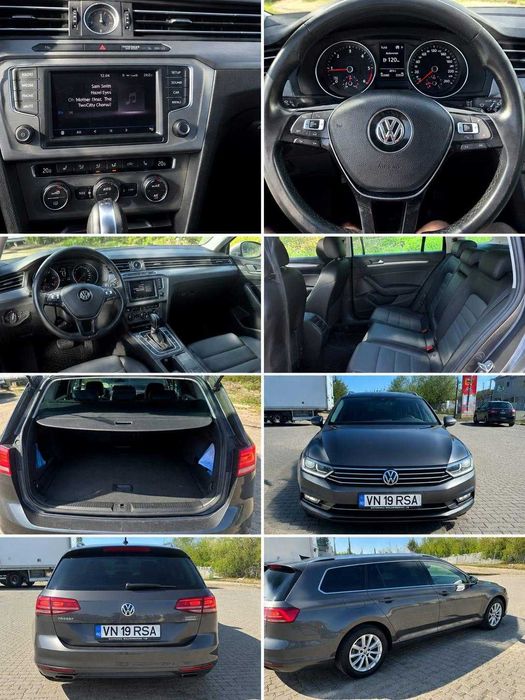Volkswagen Passat B8 Variant break, 2018, 2.0 TDI, Piele, automata DSG