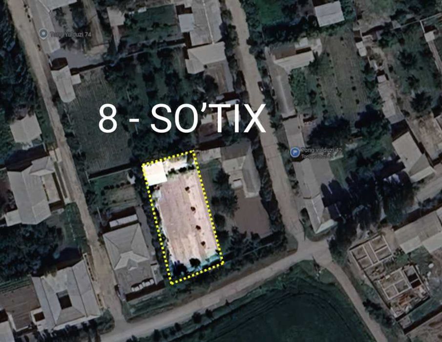 Учаска сотилади!  8 сотих. Аввалда