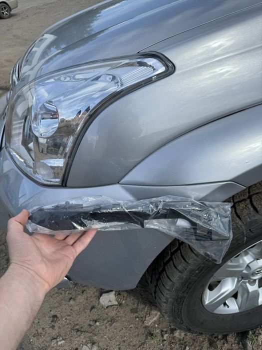 Крылья передние прадо 120 капот бампер