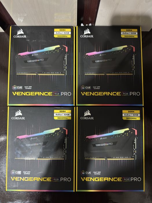 Corsair Vengeance RGB Pro DDR4 32GB 3600MHz (4×8GB)