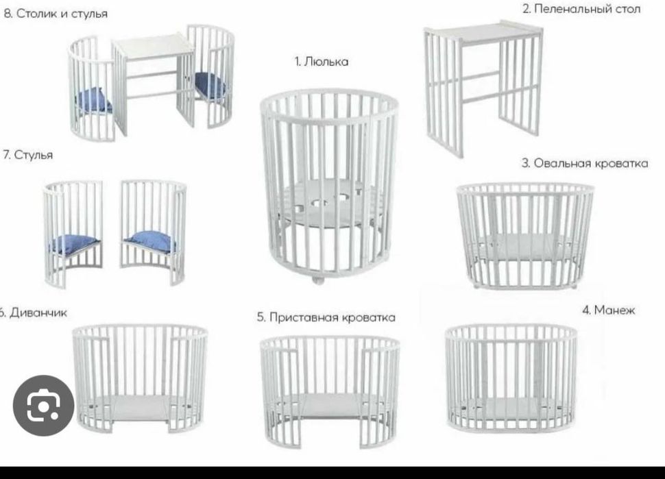 Детская кроватка Давинчи