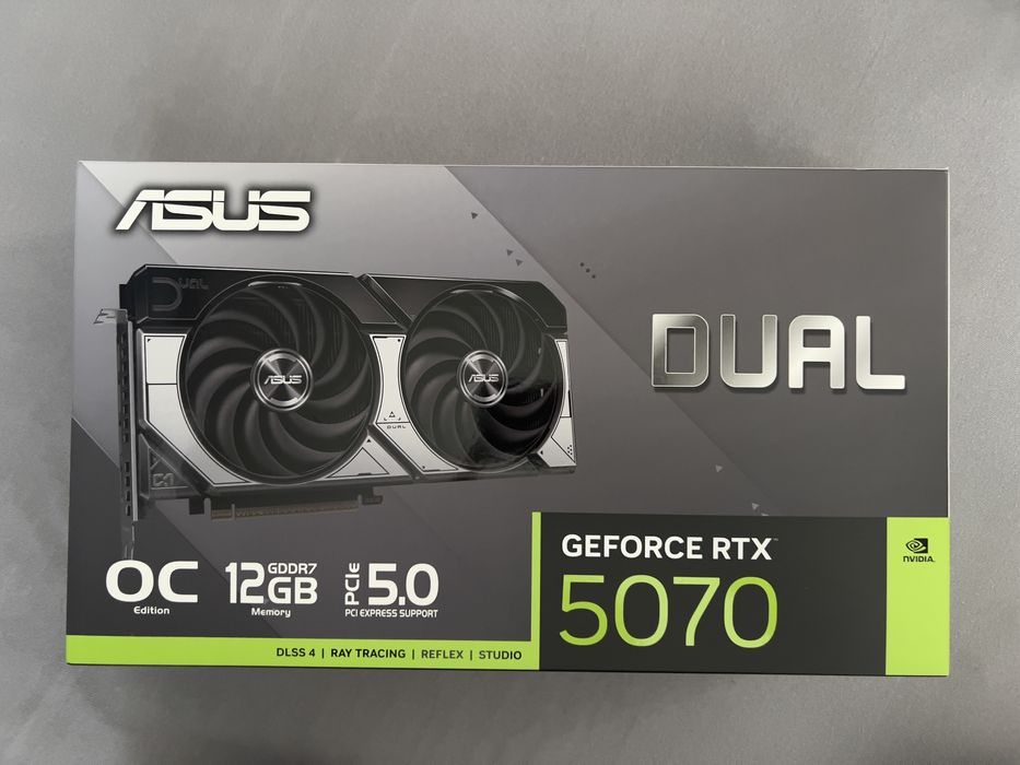 Asus Dual RTX 5070 OC