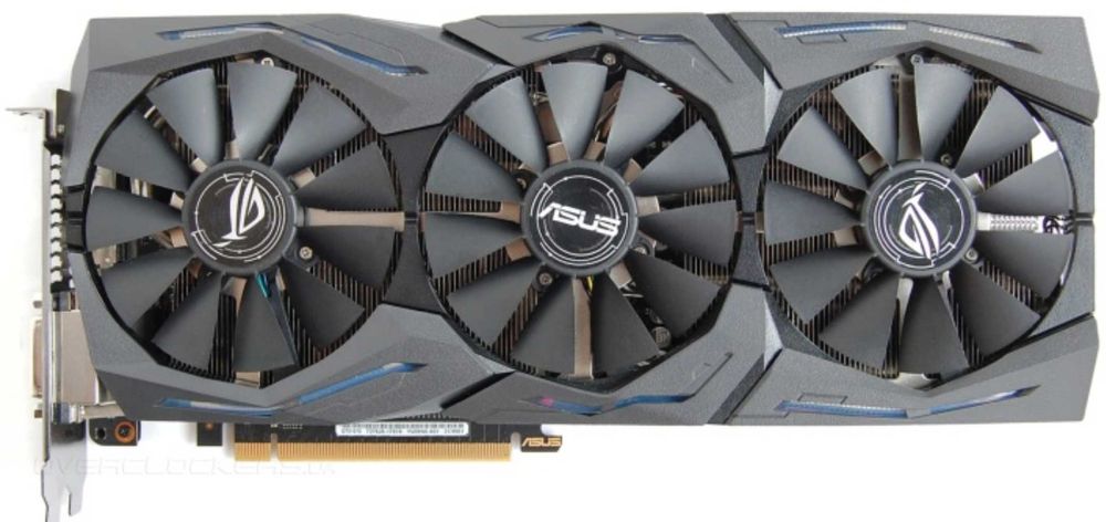 видеокарта GTX 1070 8 GB - GAMING Asus STRIX