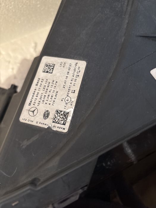 Комплект фарове Mercedes E class Multibeam Led