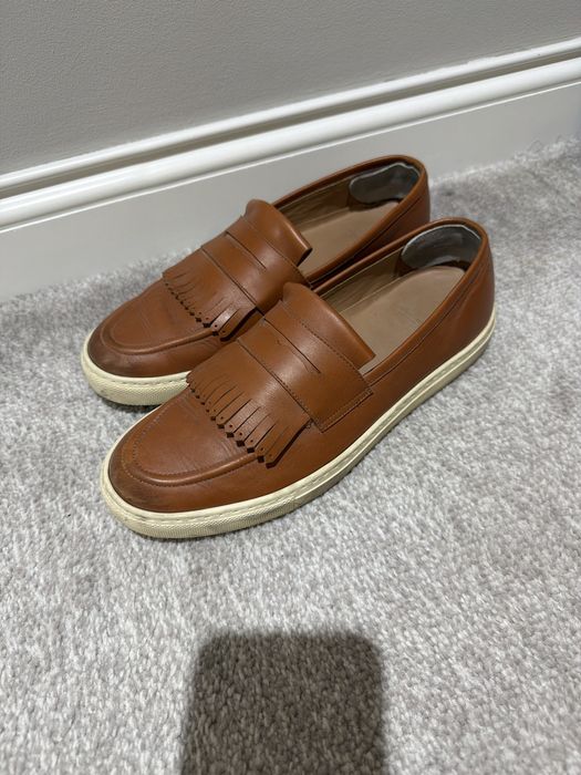 Муские кожанные мокасины от бренда Superglamourous, Италия