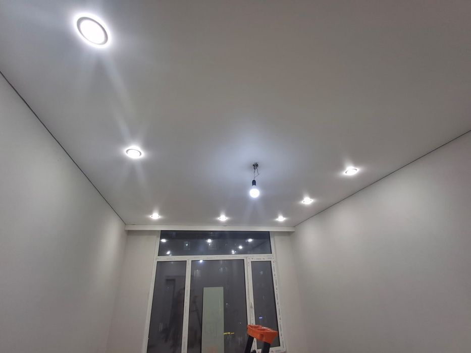 Натяжные потолки по 1500м²