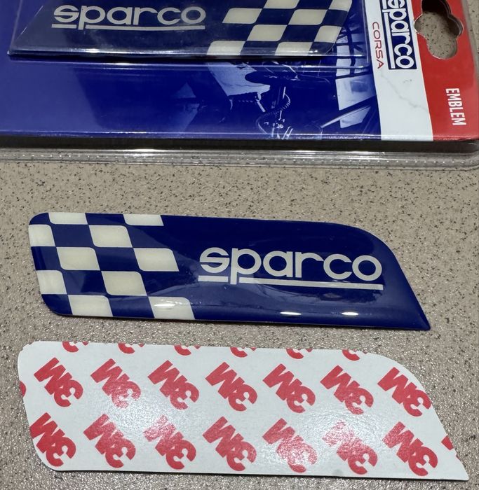 Autocolant /emblema Sparco Corsa 3M