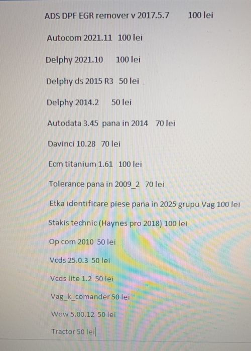 Programe calculator